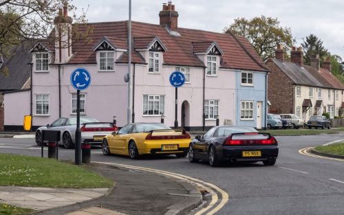 This rare Honda NSX convoy features three rare supercars with custom plates driving together on British roads in a unique sighting for automotive enthusiasts – Supercar Blondie This rare Honda NSX convoy features three rare supercars with custom plates driving together on British roads in a unique sighting for automotive enthusiasts